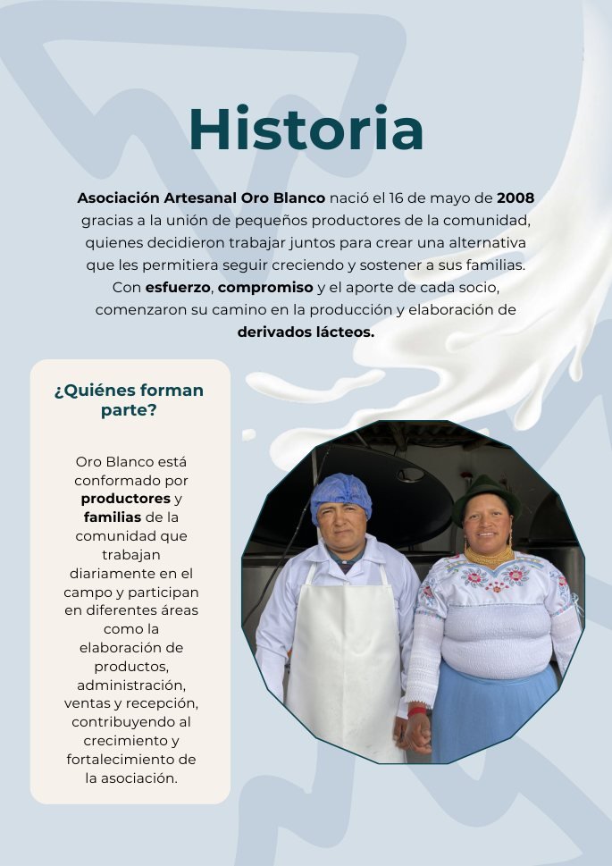 Asociación Artesanal Oro Blanco · página 5